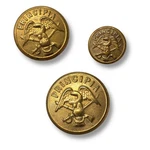 C.1930S Principia College Brass Uniform Buttons Jacob Reed Sons Phila Set Of. Fixed Price $43.58.