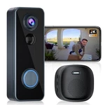 Doorbell Camera Wireless, Head-to-toe Video No Subscription REQUIRED,2K Hd Liv. Fixed Price $88.78.
