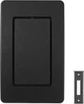 Heath Zenith Wired Doorbell Chime Kit Black Plastic Lighted 2 Melodies. Fixed Price $20.00.
