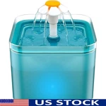 Water Fountain W/ Quad Filtration Quiet Pump Led Indicator 3 Flow Designs Us. Fixed Price $16.06.