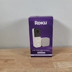 Roku Wire-free Video Doorbell & Chime Se, DB1000R New Open Box. Fixed Price $79.99.