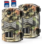 Wosoda 2 Pack Trail Cameras With Night Vision Motion Activated WATERPROOF,30MP. Fixed Price $151.22.
