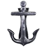 Handcrafted Cast Iron Anchor Door Knocker 6" Antique Silver Nautical Decor. Fixed Price $16.58.