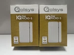 Set Of Qolsys QS1132-840 Wireless Door Window Transmitter Sensor IQ2+ IQ4 Whit. Fixed Price $18.00.