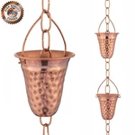 Marrgon Copper Water Chain With Bell Shaped Cups Durable & Thick Rain. Fixed Price $49.95.