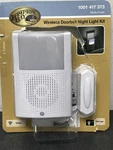 Hampton Bay Wireless Doorbell Kit With Led Night Light, White. Fixed Price $23.16.