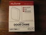 New Nutone LA317WH Wired Door Chime. Fixed Price $20.00.