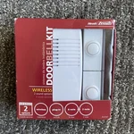 New Heathco Zenith Wireless Chime Doorbell Kit DL-6167 Two Sounds. Fixed Price $17.99.