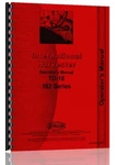 Operators Manual International Harvester TD18 182 Series Crawler. Fixed Price $29.99.