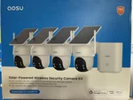 Aosu Security Cameras Outdoor Wireless, 4 Cam-kit, No Subscription Required,. Fixed Price $219.00.