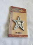 Nip Vtg 90S Restore & Restyle Silver Star Wired Push Button Doorbell 2.75" X3.25. Fixed Price $9.99.