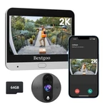 Peephole Camera, 2K Wireless With Doorbell, 4.3 Monitor, Ai Moti.... Fixed Price $205.60.