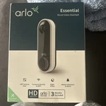 Arlo Essential Wired Smart Doorbell Hd Video, Night Vision, 2 Way Audio. Fixed Price $26.77.