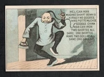 1880S Victorian Trade Card - Mrs Potts Cold Handle Sad Irons. Fixed Price $75.00.