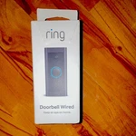 Ring Wired Video Doorbell Black Night Vision Motion Two-way Talk Wi-fi. Fixed Price $39.99.