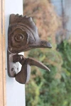New Cast Iron Rooster Head Door Knocker Great Rustic Cor. Fixed Price $20.00.