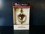 Baldwin Colonial Lifetime Polished Brass Door Knocker 90102-003 New. Fixed Price $39.85.