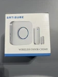 Door Chime Satisure Wireless Open Contact Sensor Alarm With 600 Range. Fixed Price $13.50.