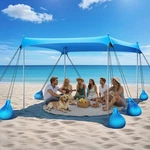 Raynesys Beach Tent Sun Shelter, 10 X Ft Canopy Shade, UPF50+. Fixed Price $89.98.