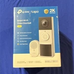 Tp-link Tapo TD21 2K Wi-fi Video Doorbell, 160 View, Night Vision. Fixed Price $60.00.