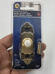 Heath Zenith LE-224-D 163363 Wired Push Button Door Bell 3.5" X 1.25" New. Fixed Price $12.97.