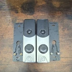 Skybell Slim Line Ii Video Doorbell 2-PACK Silver Wired Wi-fi. Fixed Price $45.00.