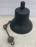 Us Navy Ships Bell WW11 Cast Iron Authentic. Fixed Price $250.00.