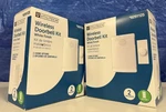 Two Pack Utilitech Wireless Doorbell Kit Sensor Melodies White Finish #6291125. Fixed Price $16.99.