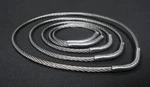 Tamper-proof Key Ring Security Permanent Solid Flexible. Fixed Price $8.99.