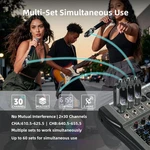 Transmitters Black Wireless Xlr Microphone Phantom Power 2.4G Auto. Fixed Price $84.15.