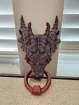 Dragon Door Knocker For Inside/outside 3D Printer. Fixed Price $13.50.