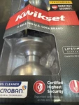 Kwikset Satin Nickel Keyed Entry Knob 740J 15 Cp K4. Fixed Price $15.00.