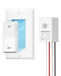 Dewenwils Wireless Light Switch Kit, No Wiring, 100FT Rf Remote, 15A 1875W. Fixed Price $18.99.