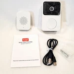 Tuya Wifi Two-way Smart Video Doorbell With Indoor Receiver. Fixed Price $19.95.