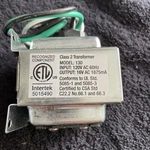 Hampton Bay Wired 16VAC/30VA Transformer Video Door Bells Compatible (HB-130-03). Fixed Price $9.99.