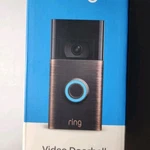 Ring Video Doorbell 2ND Gen Venetian Bronze Wi-fi Motion Recording Kit. Fixed Price $47.00.