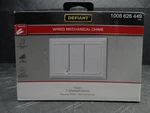 Defiant Wired Doorbell Chime, White 1008626449. Fixed Price $8.99.