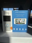 Ring 1080P Wireless Video Doorbell - Satin Nickel. Fixed Price $68.00.