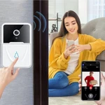 Smart Wireless Remote Video Doorbell With Chime, Home Intercom Hd Night Visio.... Fixed Price $22.00.