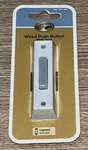 Hampton Bay Lighted Wired Push Button Door Bell White Finish New. Fixed Price $8.46.
