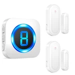 Surfou Wireless Doorbell With 2 Sensors 1 Receiver,door Chimes When Doo.... Fixed Price $33.22.