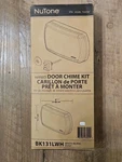 Genuine Nutone Wired Door Chime 9" X 5" 2" BK131LWH Surface Mount White. Fixed Price $29.99.