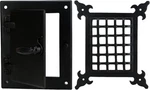 A29 Hardware Cast Iron Speakeasy Door Grill/grille With Medium, Medium-black. Fixed Price $51.31.