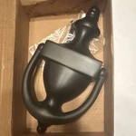 Baldwin Black Matte Metal Door Knocker With Mounting Hardware. Fixed Price $69.99.