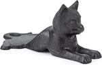 Cast Iron Door Old Vintage Antique Cat Design Decorative Stopper Wedge New. Fixed Price $19.06.