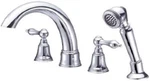 New Danze Fairmont Brushed Nickel Roman Tub Faucet Hand Shower Spray Valve. Fixed Price $169.00.