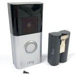 Ring Battery Doorbell Plus Hd Video Wifi Security Camera Satin Nickel 5F77E9. Fixed Price $39.99.