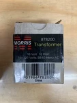 Morris Transformer #78200 16 40 Watt 120 Volts 50-60 Hertz Ac. Fixed Price $19.99.