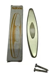 Vintage Nutone PB-3N Pushbutton Door Bell Modern Gold Anodized Finish. Fixed Price $14.99.