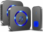 Surfou Wireless Doorbell, Easy Installation With 2 Receivers. Fixed Price $17.98.